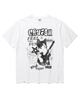 MEGA CYCLONE SS TEE WHITE(CV2DMUT516A)