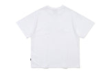 ウェーブロゴTシャツ/WAVE LOGO TEE SHIRT_WHITE