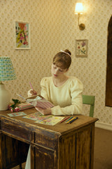 BACK RIBBON KNIT
