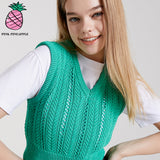 クロップドニットベスト/CROPPED KNIT VEST