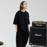 オーバーフィット M ショートスリーブT/OVERFIT M SHORT-SLEEVED T-BLACK