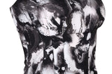 マーブルテーラードドレス/Marble Tailored Dress _ Black