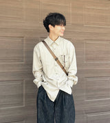 レイラビンテージストライプシャツ / Layla endless love Vintage Black dot Stripe shirt S22 (6550264742006)