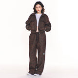 アヴリルツイードワイドロングパンツ/AVRIL TWEED WIDE LONG PANTS (GREEN)
