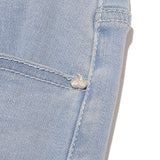 CHERRY SPAN SLIM-FIT DENIM PANTS [LIGHT BLUE]