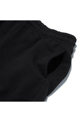 Reverse Bear Patch Shorts_Black (6684800974966)