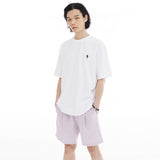 ワンタックワイドフィットショートパンツ/ONE TUCK WIDE FIT SHORT PANTS-LILAC