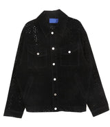 No.0026 HQ flocking trucker JK (3color)