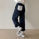 [BELLIDE MADE] Spring version embroidered two-way jogger training pants