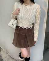 Leather short padding (4colors)