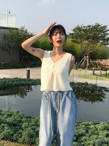 Ellie string denim pants