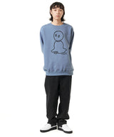 [プレオーダー11月20日]メルトアウトラインロゴスウェットシャツ / MELT OUTLINE LOGO SWEATSHIRT (4565054455926)