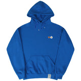スモールフラワーベアーフェイス刺繍スマイルフーディー/Small Flower Bear Face Embroidery Smile Hoodie