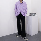 ミニマルノーエージングオーバーサイズシャツ/SI Minimal No-Aging Oversized Shirt (11 colors)