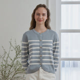 ティリーストライプカーディガン / Tilly stripe cardigan