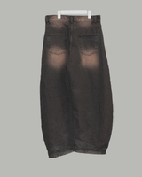 Rowdy washed curve denim jeans