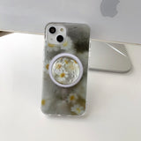 デイジー - レインフラワーマグセーフスマホケース　ビーズトックセット