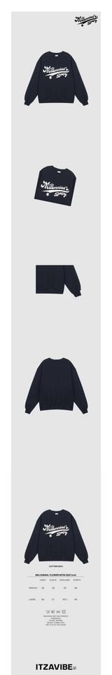 MILLENNIAL FLOWER MTM - NAVY