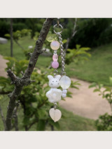 magic wand bunny key-ring