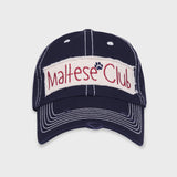 Maltese club stitch ball cap