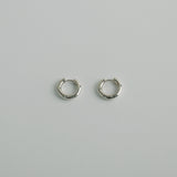 シルバーボールドピアス(ワンタッチ)/SILVER BOLD EARRING (one-touch) (silver)