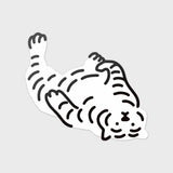 MORE TIGER BIG REMOVABLE STICKER (6538522427510)