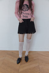 ローズプリント長袖Tシャツ / Rose Print t (3 colors)
