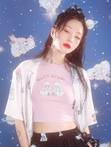 0 2 devil twins crop t-shirt - VIOLET (6567588102262)