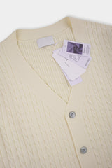 LMN Y-neck Cable Cardigan (9 colors)