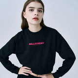 ミリオンスモールクロップスウェットシャツ/MILLION SMALL CROP SWEATSHIRT