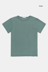 コンフォータブルチャームラウンドネックTシャツ
