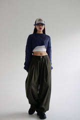 バルーンワディパンツ/no.3011 Balloon Wadi Pants (2color)