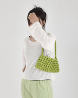 フルーツネットホーボーバッグ/fruit net hobo bag (lime)