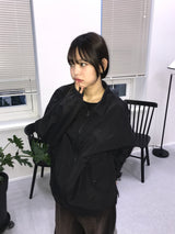 Pulcro collar windbreaker