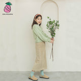 CORDUROY H LONG SKIRT (6627432235126)