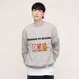 [UNISEX] ソーススマイルドローイングスウェットシャツ