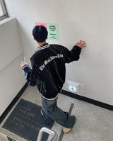 Cグリッターバーシティージャンパー