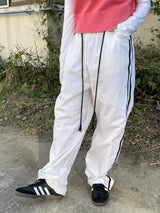 Hip track wide pants