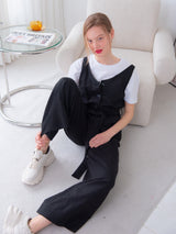 SLEEVELESS BUTTON JUMPSUIT_BLACK (6580075659382)