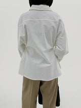 ウエストボタンシャツ / Waist button shirt (4color)