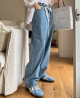 ヘビー ラップ デニムパンツ / Heavy wrap denim pants (2 color)