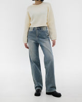 No.1839 バウンディングワイドデニムパンツ/No.1839 Bonding wide denim pants