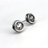 ボウトンC-S1シルバースタッズイヤリング / BoutonC-S1 silver stud earring (4593091346550)