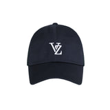 [VARZAR] 3D Monogram Side Mash Ball Cap Navy