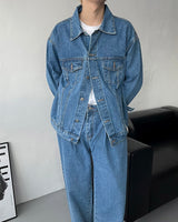 No. 57 ウォッシングデニムジャケット / No. 57 Washing denim jacket (4 colors)