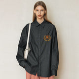 GHCウェスタンシャツ/GHC WESTERN SHIRT_CHARCOAL