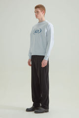 オバールロゴ スウェットシャツ グレー / OVAL LOGO SWEATSHIRTS [GREY] (4413969694838)