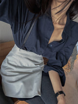 Peach Napping Oversized Fit Shirt
