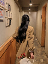[BELLIDE MADE] Macchiato oversized fit blazer jacket