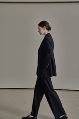 ウールツイルセットアップジャケット/WOOL TWILL SETUP JACKET_NAVY